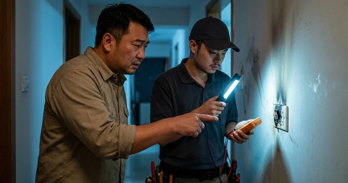 Electrical Burning Smell in Your Home? What It Means and What to Do