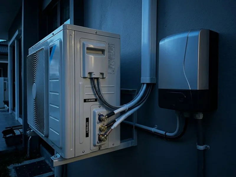 Aircon & Auto Gate Wiring project 2