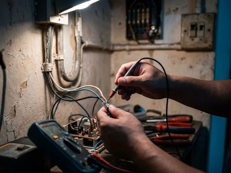 Flickering Lights Fix project 1