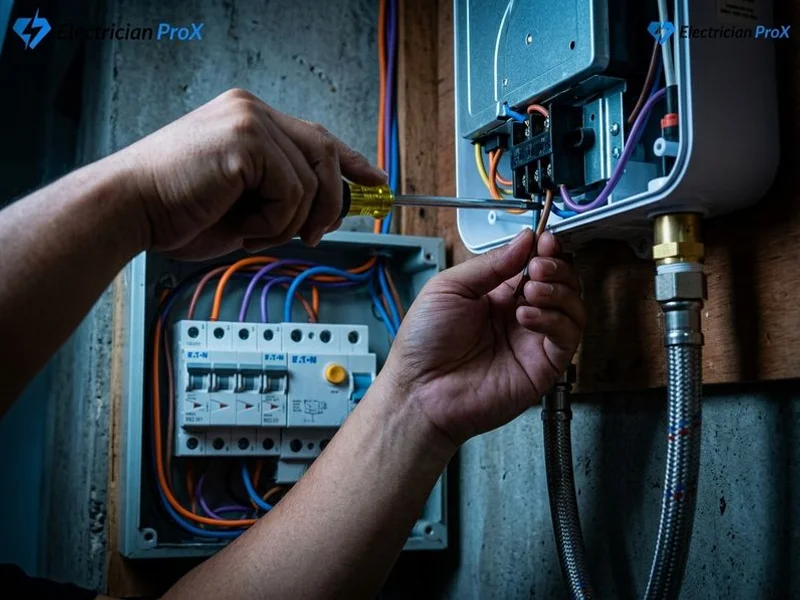 Water Heater Installation project 1